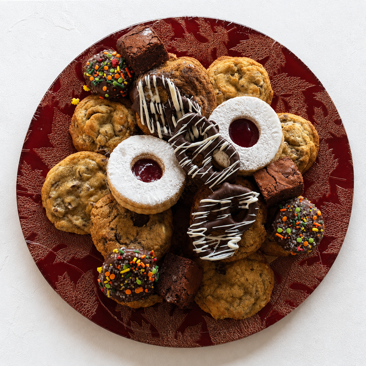 13" Holiday Cookie Tray | Shipping Included