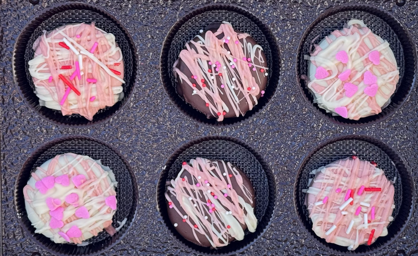 Breast Cancer Chocolate Covered Oreos