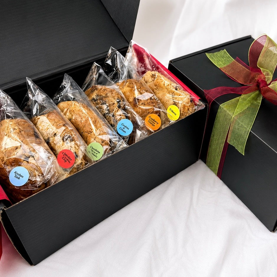 6 Jumbo Cookie Gift Box | Shipping Included